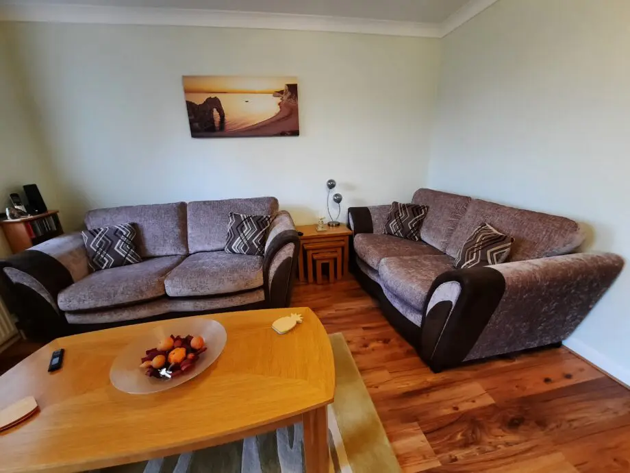 DFS Sofa set ,3 piece brown/latte