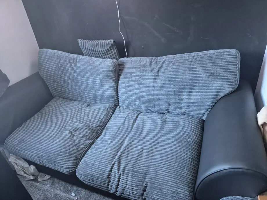 Argos 3 seater sofa charcoal/grey