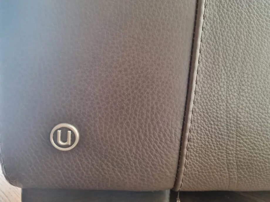 Natuzzi 2 seater in brown leather