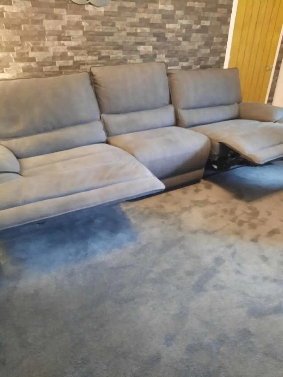 Power reclining sofa
