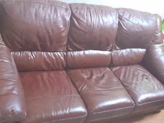 Genuine Leather 3 seater sofa
