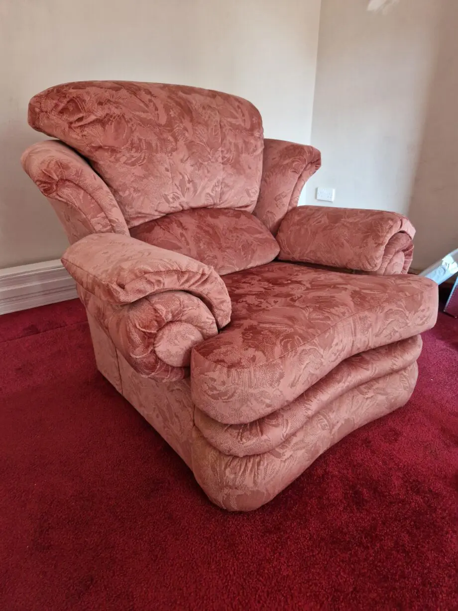 G Plan 3 Seater Sofa and Armchair - Upholstered by Kevin Webb
