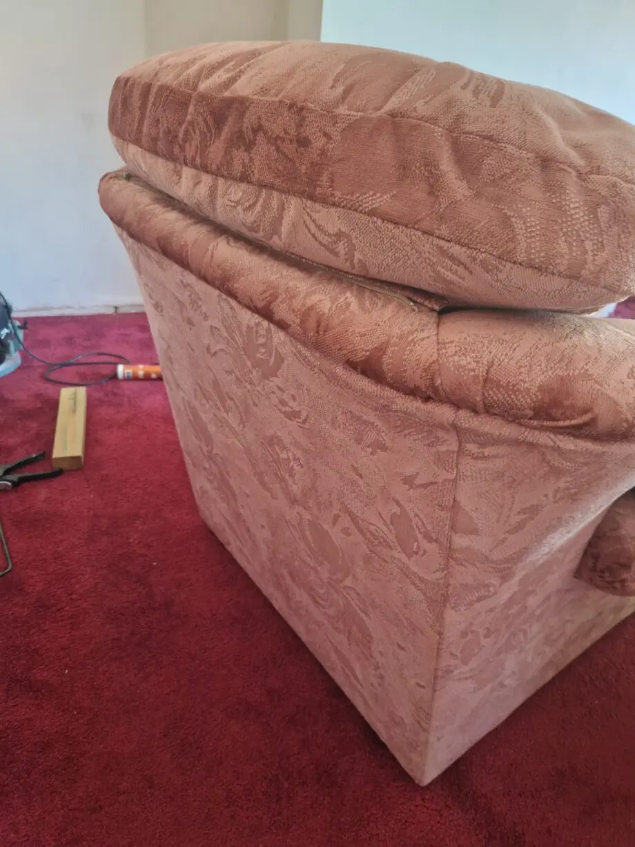 G Plan 3 Seater Sofa and Armchair - Upholstered by Kevin Webb