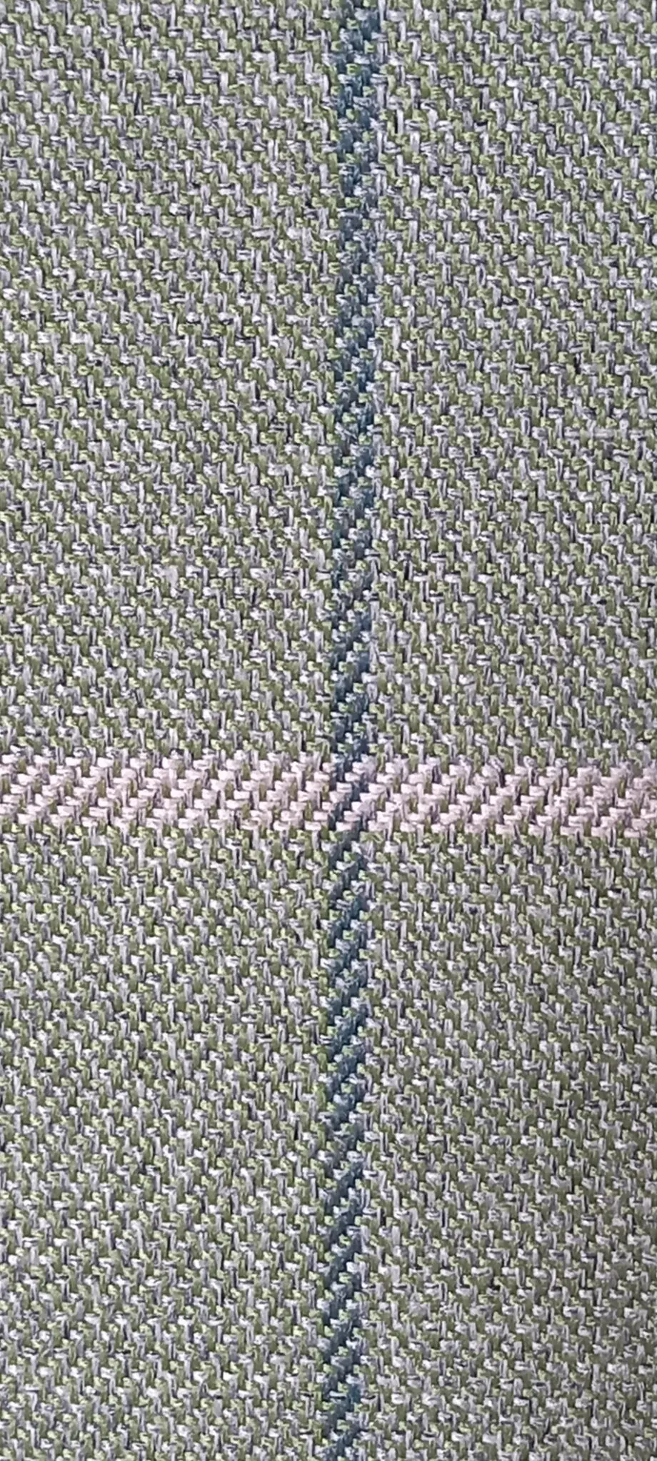 Sloane & Sons Wingback Green Tweed Chair