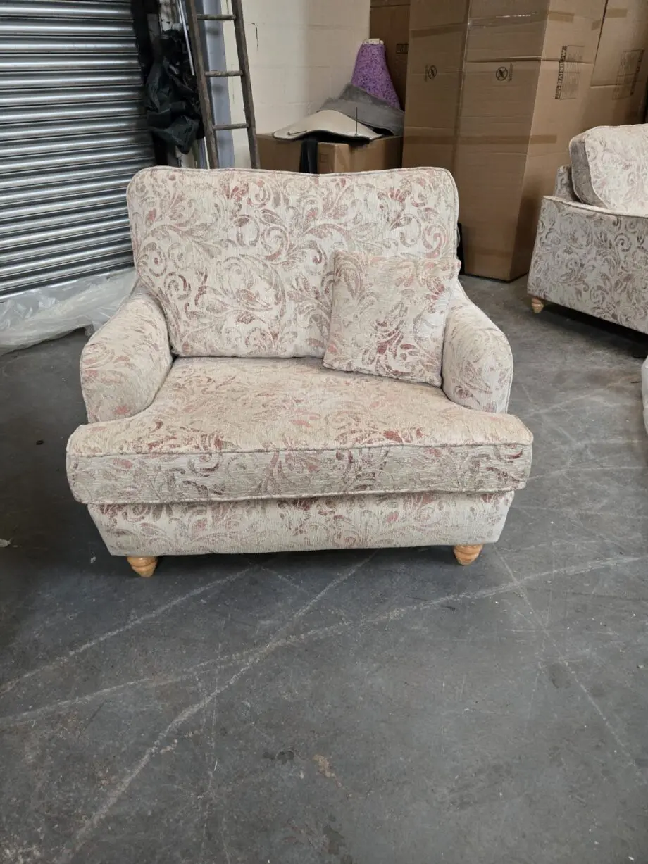 3 Seater, cuddle chair and armchair