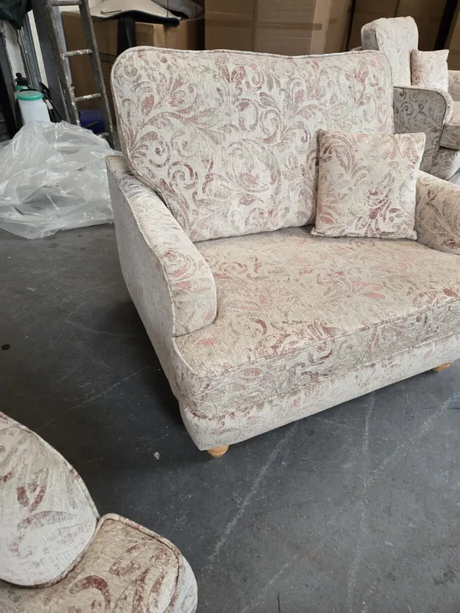 3 Seater, cuddle chair and armchair