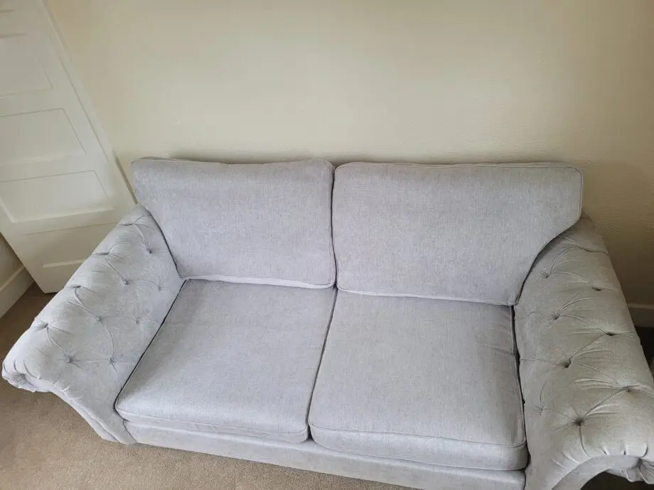 Next Home - Gosford Highback 3 Seater - Silver