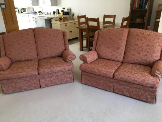 Parker Knoll 2x 2 seater sofas