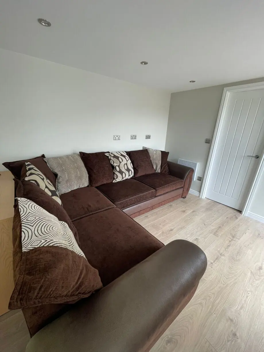 DFS Brown Corner Sofa