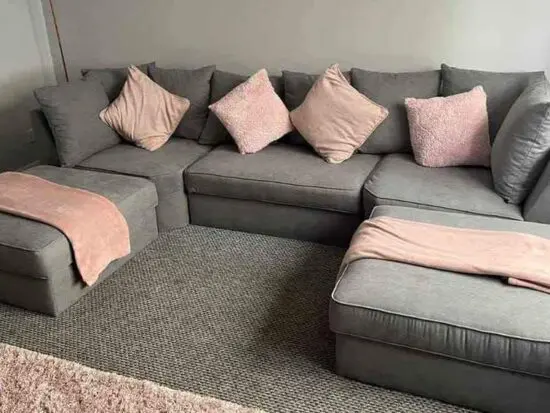 U SHAPE CORNER SOFA