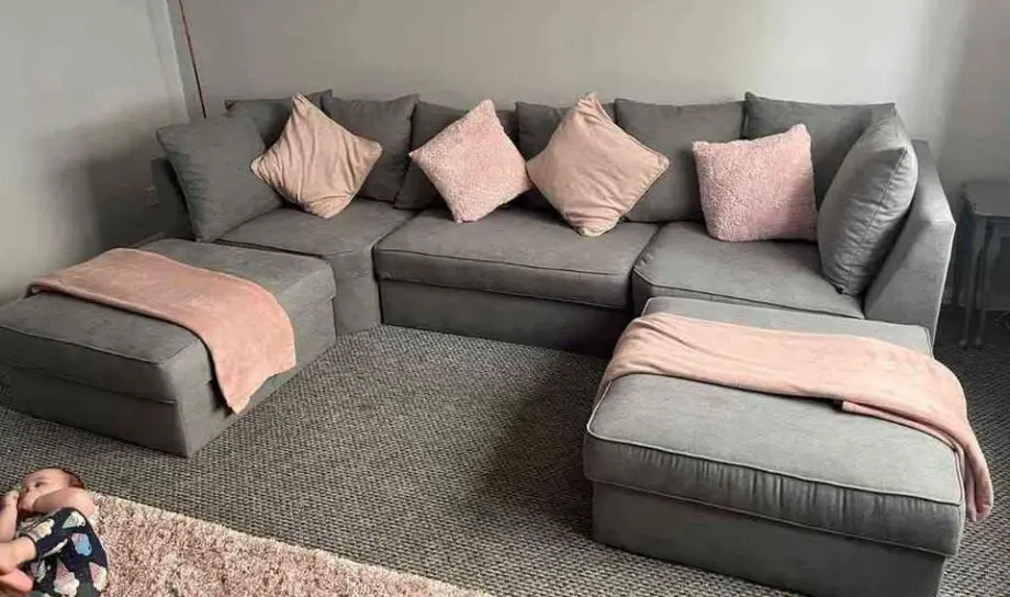 U SHAPE CORNER SOFA