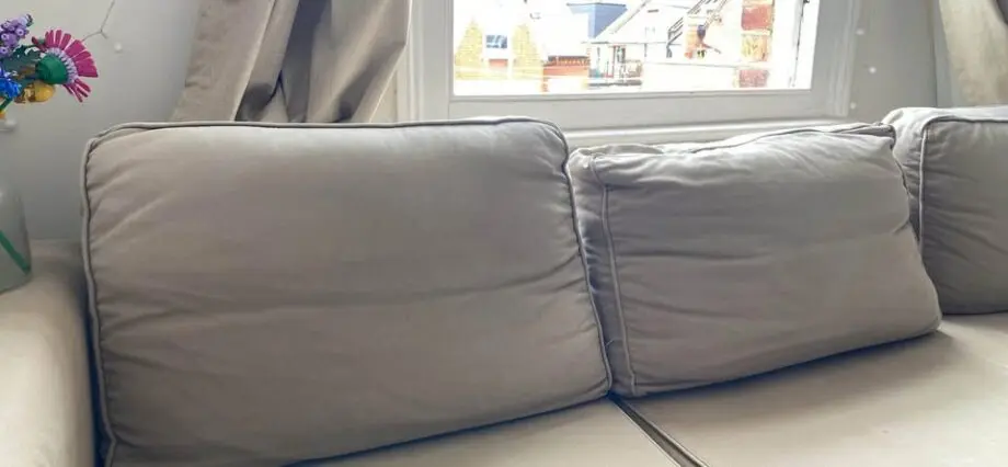 IKEA Beige Corner Sofa With Storage