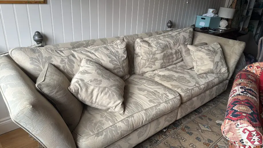 Drop End Upholstered Sofa
