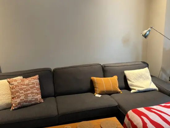 IKEA Kivik grey 4-seat sofa with chaise lounge