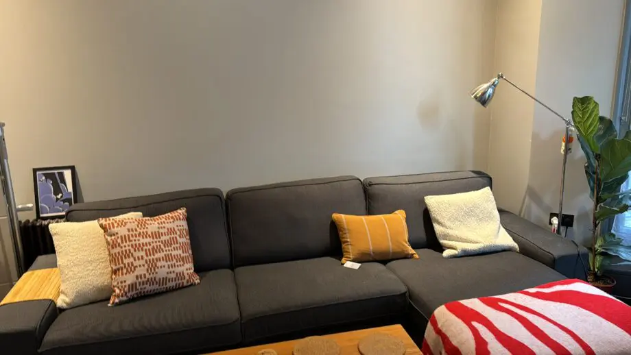 IKEA Kivik grey 4-seat sofa with chaise lounge