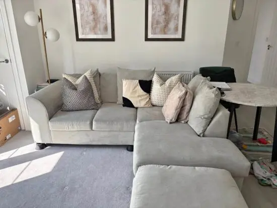 4 seater L shape sofa