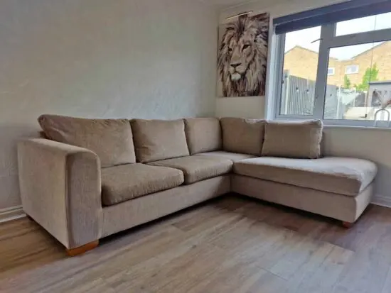 4 seater L shape sofa