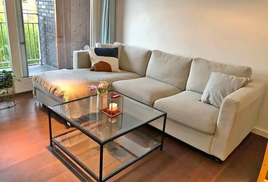 IkEA 4 seater L shape sofa
