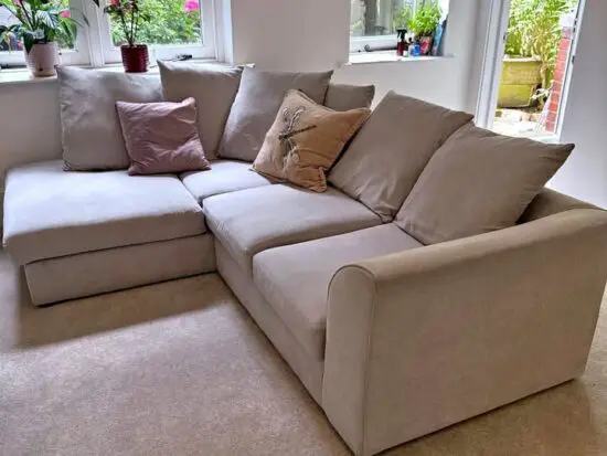 4 seater L shape sofa