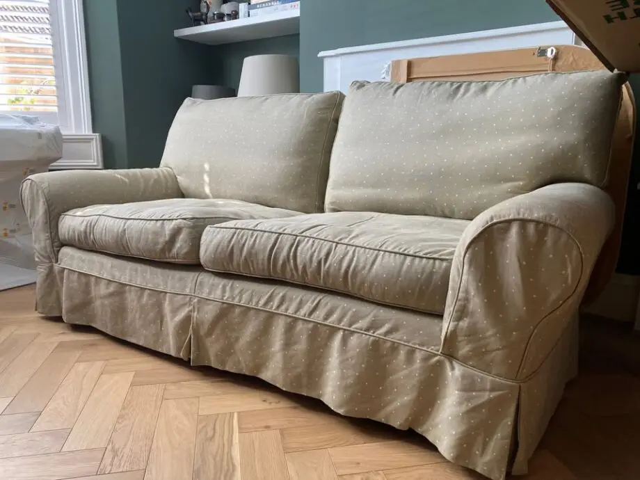 Sofa Workshop Brown Three-Seater Sofa