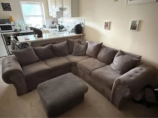 corner sofa 5 seater verona