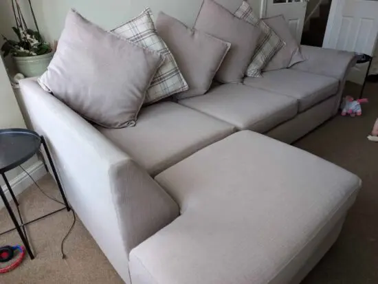 4 SEATER L SHAPE SOFA