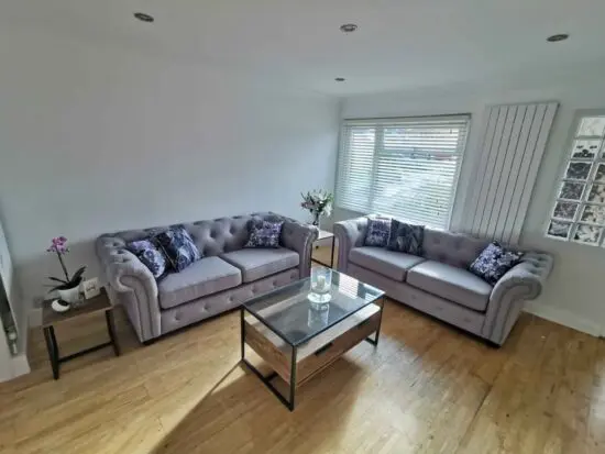 DFS Grey 3 Seater Grey Sofas