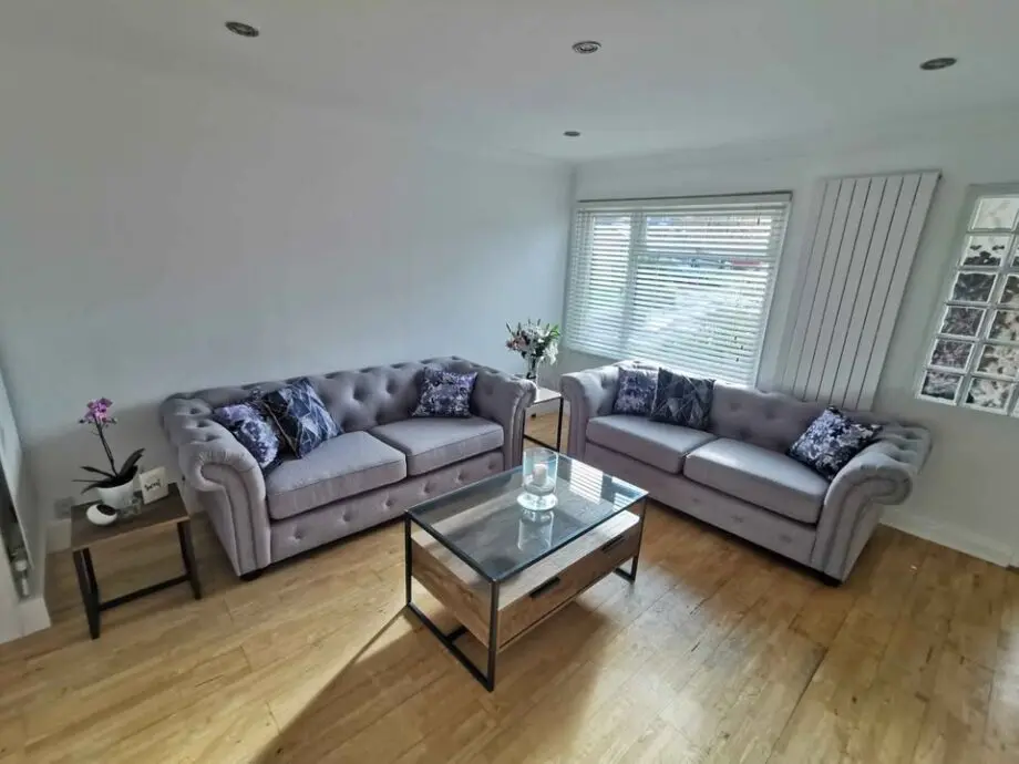 DFS Grey 3 Seater Grey Sofas