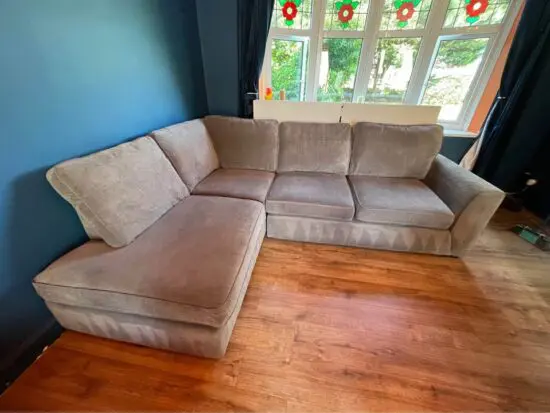 4 SEATER L SHAPE SOFA