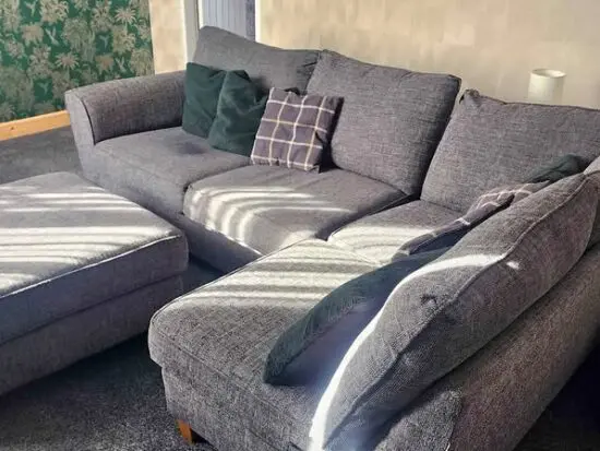 4 SEATER L SHAPE SOFA