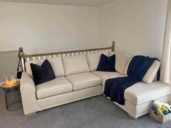 4 SEATER L SHAPE SOFA