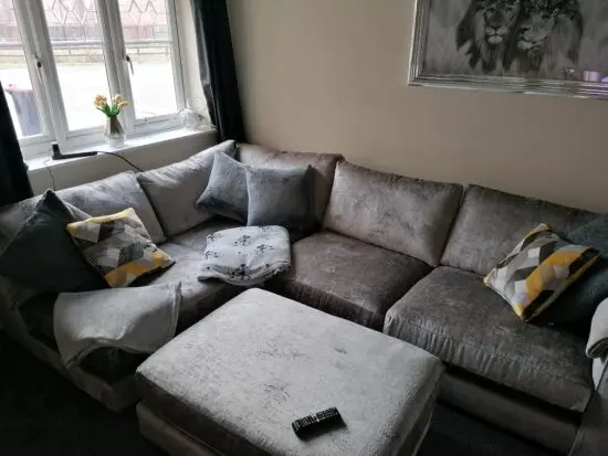 Sofology Grey Majestica Corner Sofa