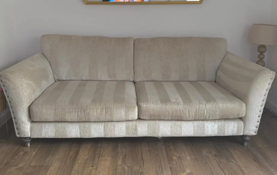 Lawrie oyster combination thick luxurious chenille fabric