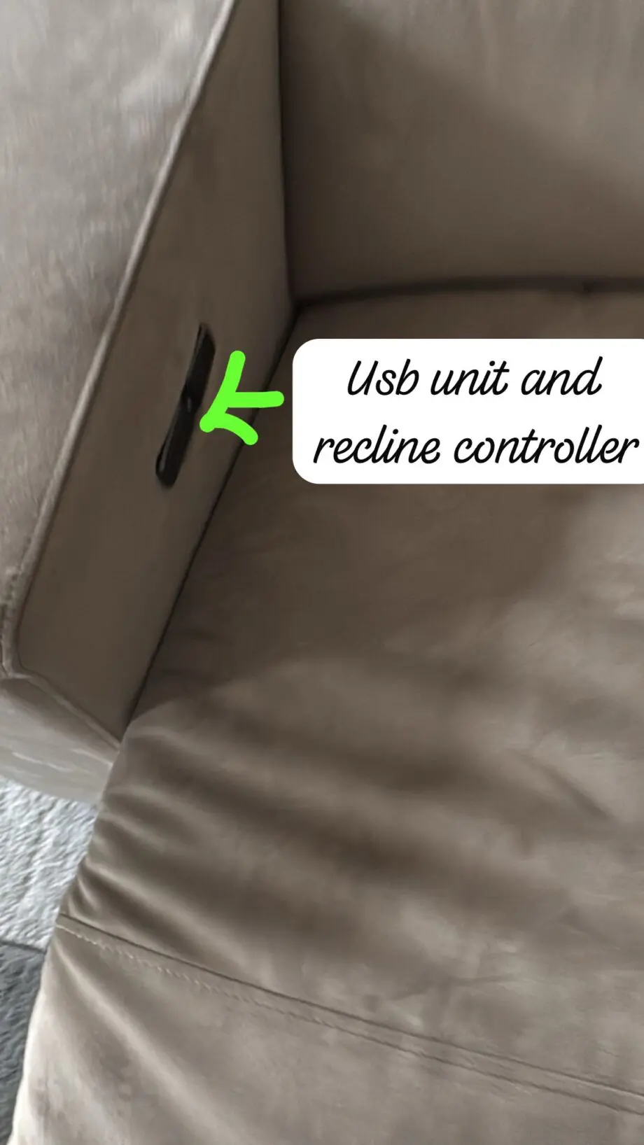 DFS champagne left hand side corner sofa