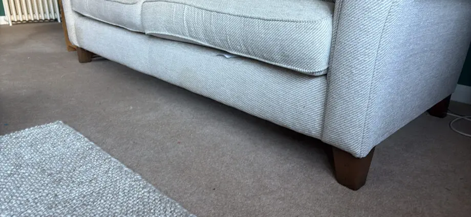 DFS morland plain body 4 seater pillow back sofa