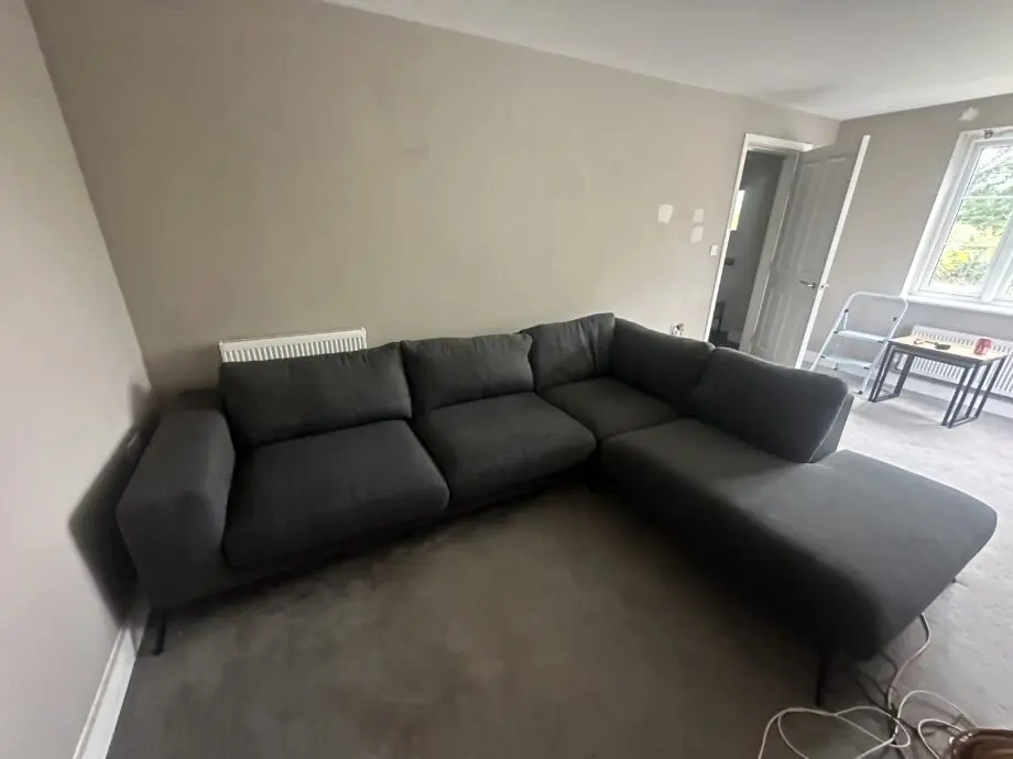 DFS Charcoal Grey Corner Sofa