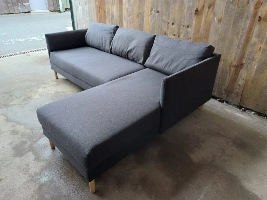 L Shape Metal Grey Habitat Sofa