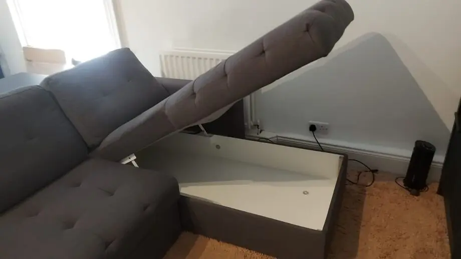 Dfs grey corner sofa bed