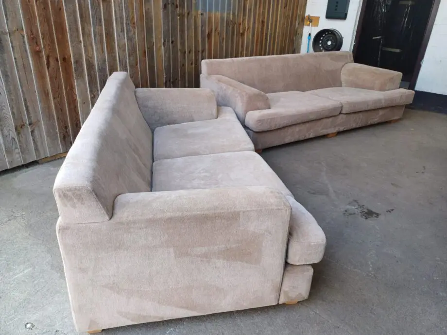 DFS 3+2 Large Seater Set Beige Fabric Sofas #135