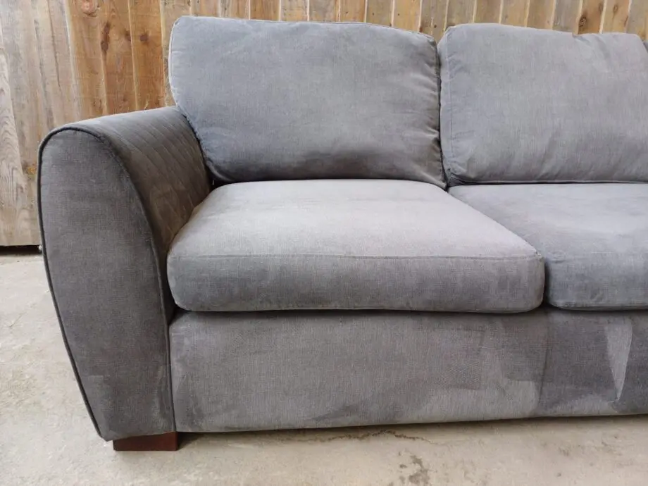 DFS L Shape Orka Grey Sofa #138