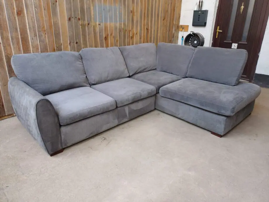 DFS L Shape Orka Grey Sofa #138
