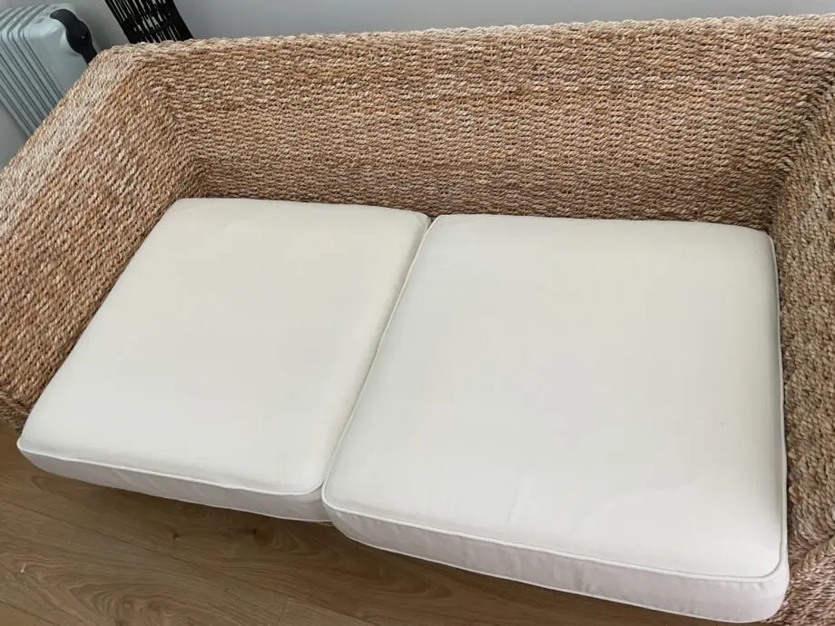 Next Wicker 2 Seater Conservatory Sofa