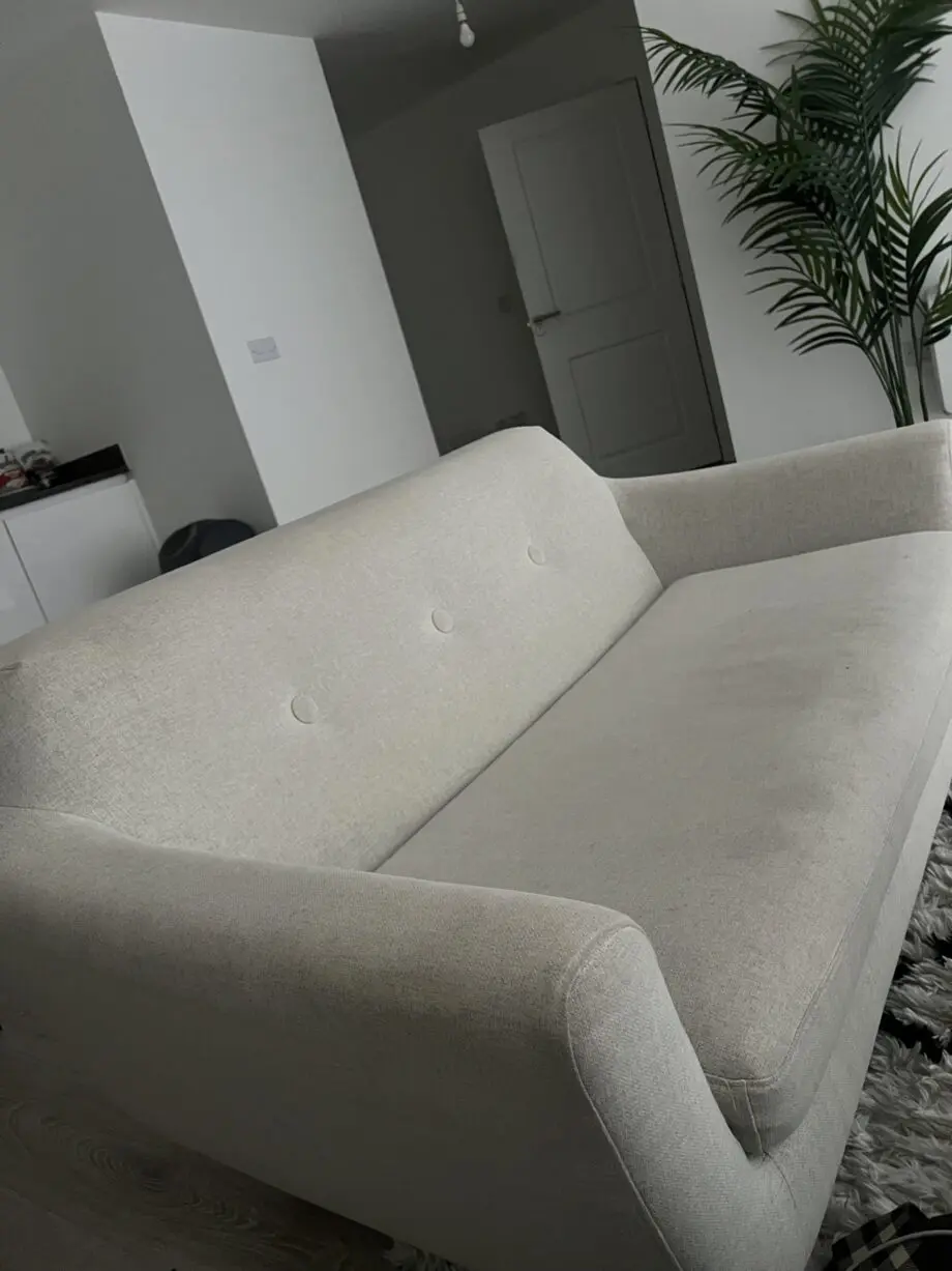 Few months used grey sofa