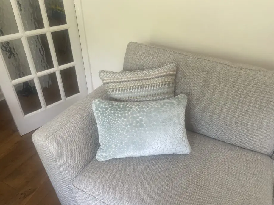 DFS Sophia 3 seater sofa and sofa bed and foot stall