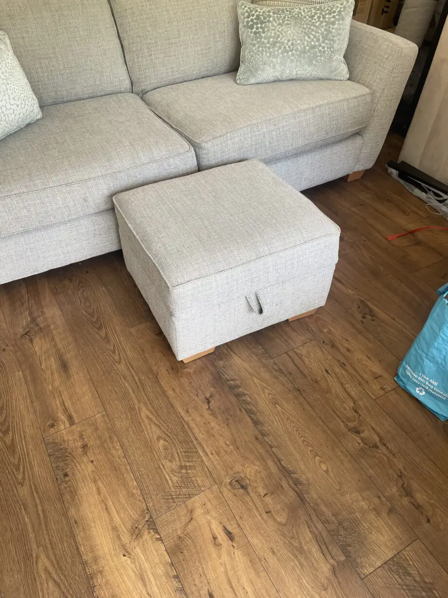 DFS Sophia 3 seater sofa and sofa bed and foot stall