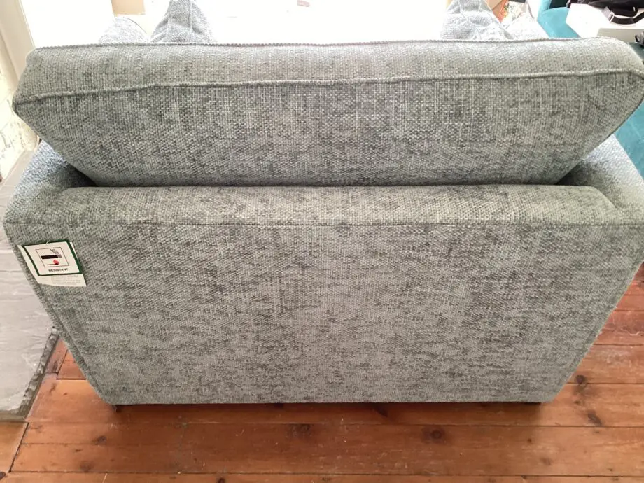 Furniture Village Duck Egg Blue Tabitha Snuggler Sofa Bed