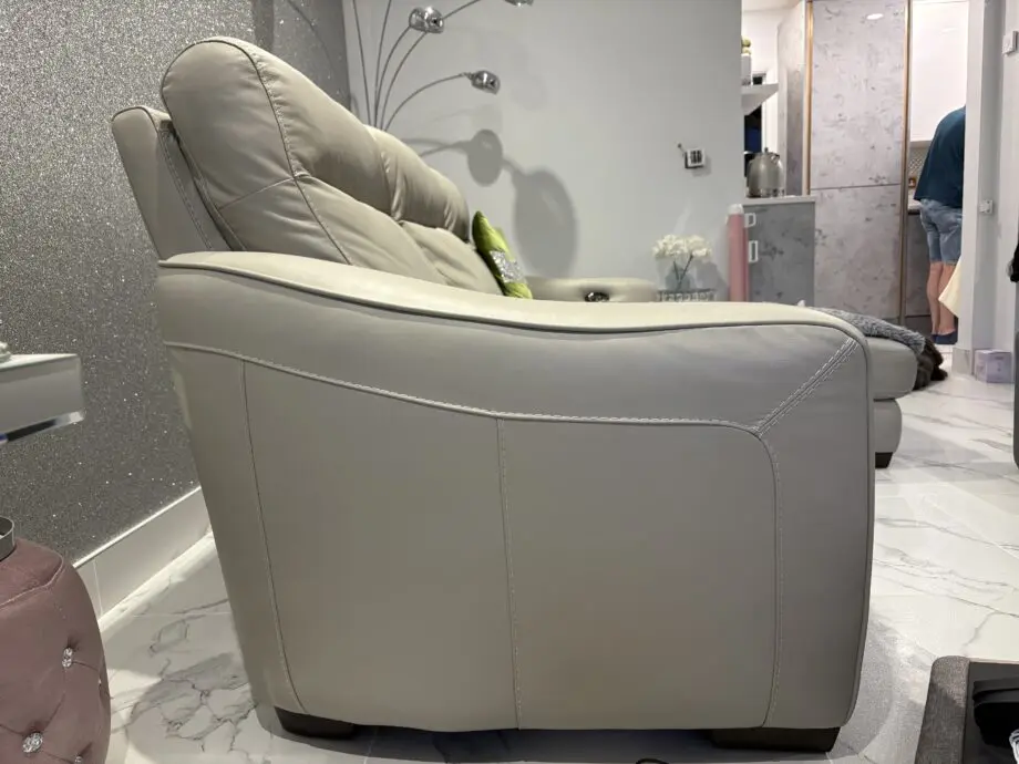 Furniture Village 3 seater reclining Chaise Lounge Sofa