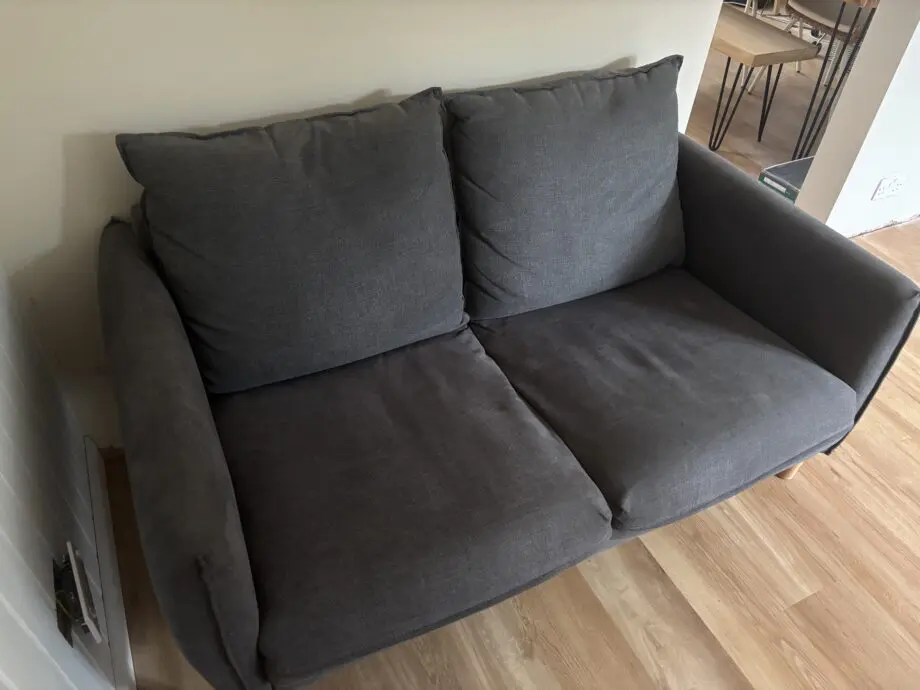John Lewis Dark Grey sofa