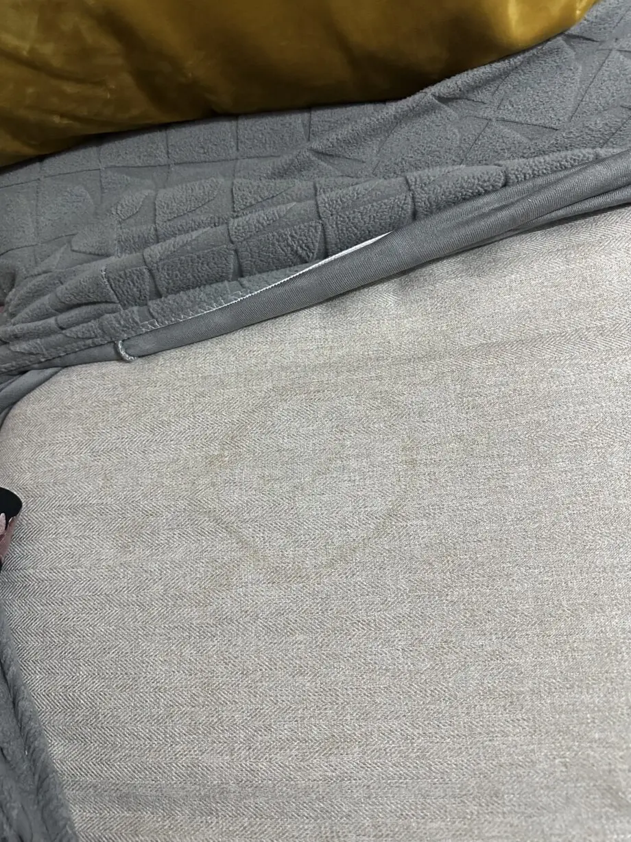 Grey corner sofa