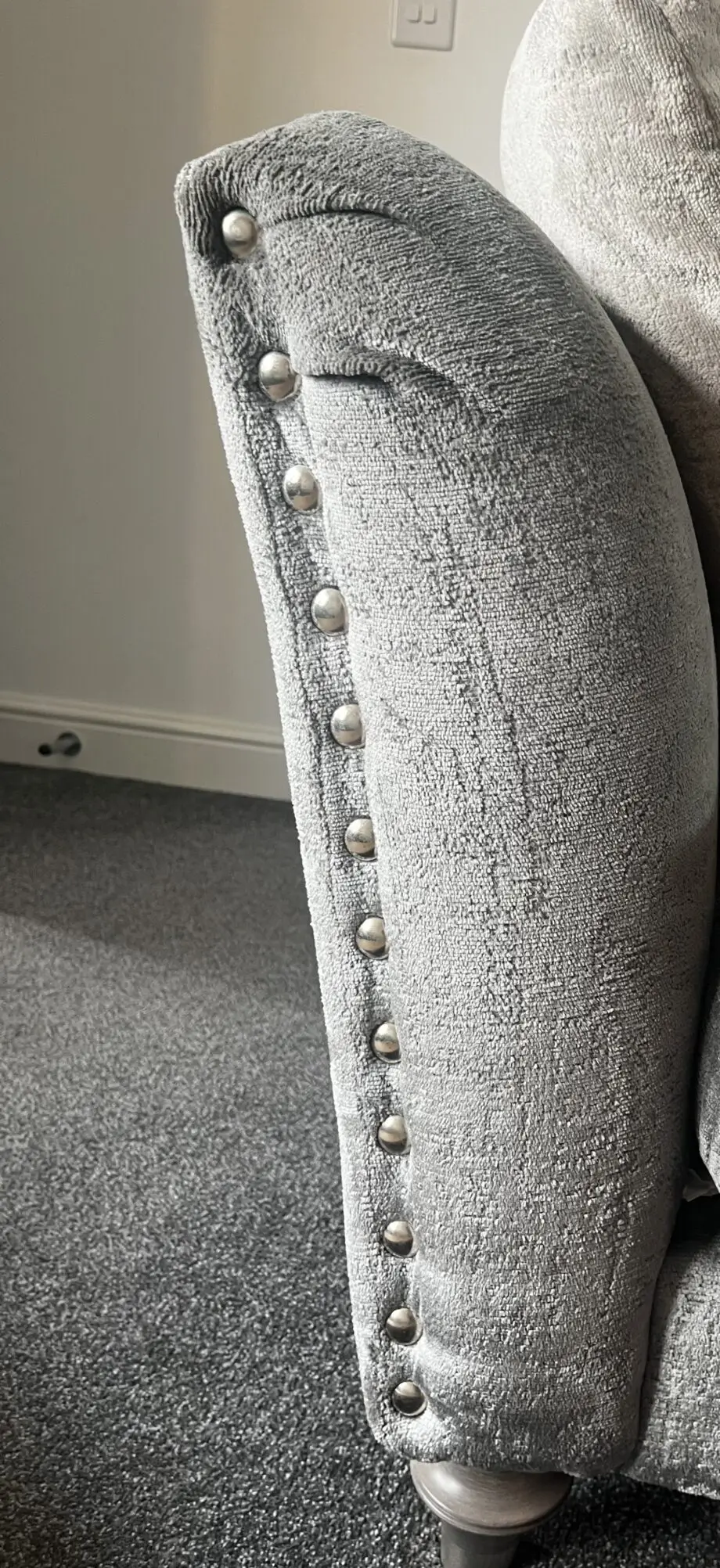 DFS grey corner couch (Lawrie range)